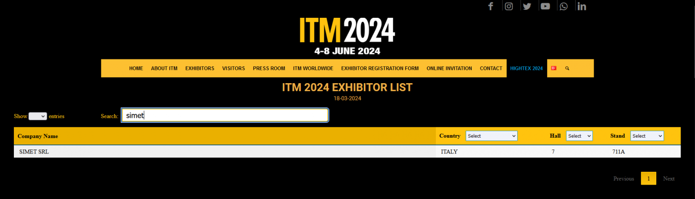 ITM Exhibition - Istanbul